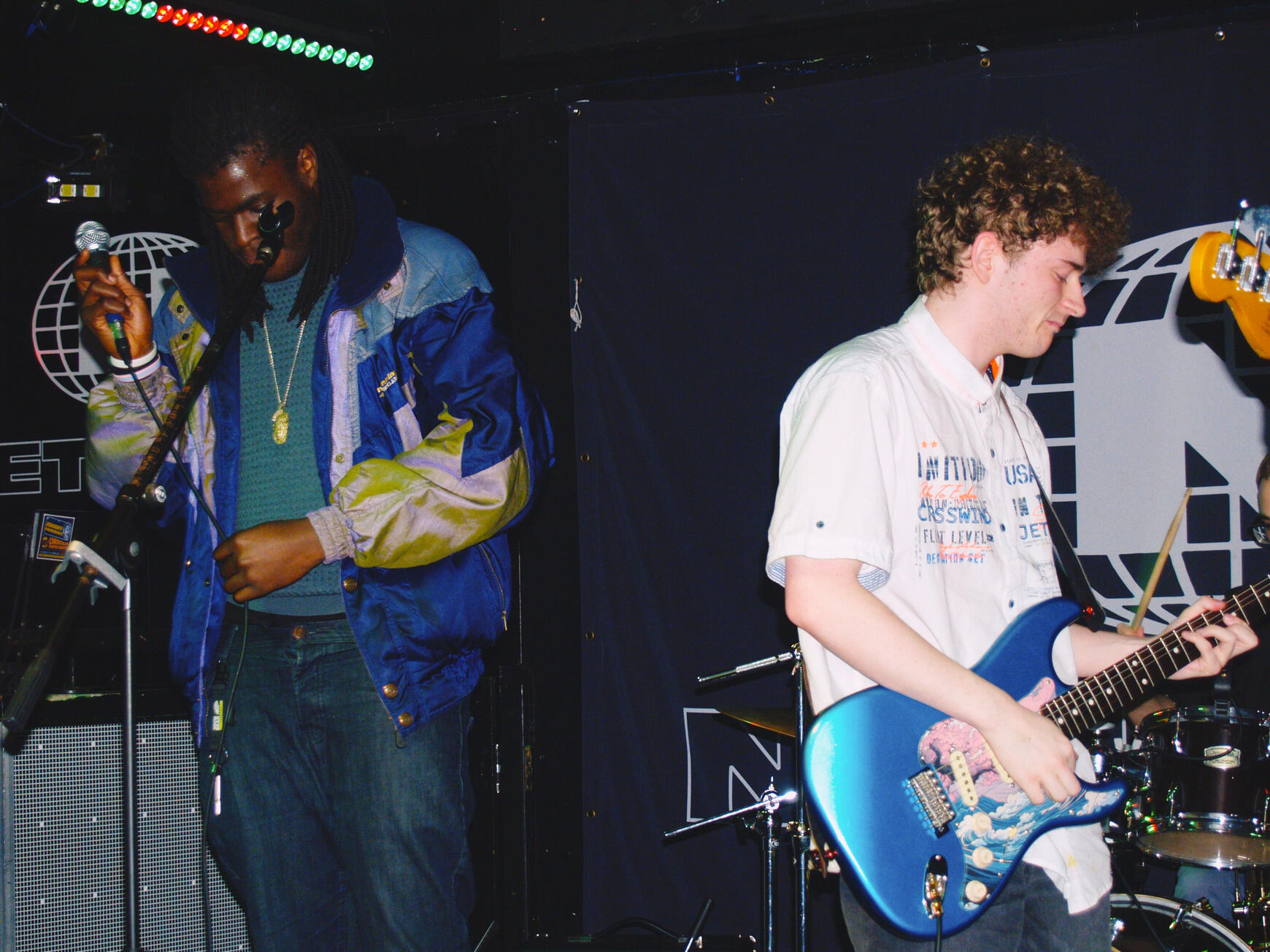 Wizzystarband performance live on stage at Network Venue in Sheffield, Uk